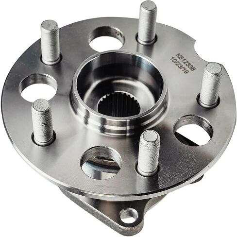 Detroit Axle - 4WD Rear Driver and Passenger Wheel Hub and Bearing Assemblies Replacement for 2001-2005 Toyota Rav4 5-Lug Models - 2pc Set in Saudi Arabia