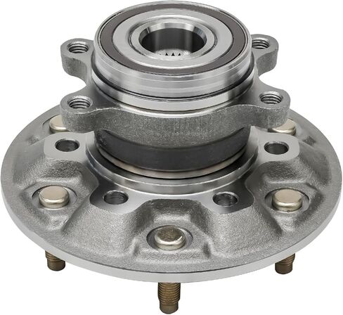 Detroit Axle - 4WD Front Wheel Bearing Hub for 09-12 Chevrolet Colorado GMC Canyon 2009 2010 2011 2012, Wheel Bearing and Hub Assembly Replacement in Saudi Arabia