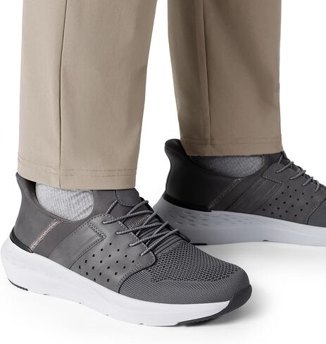 Bruno Marc Men's Hands Free Slip-on Sneakers Casual Shoes Loafers for Men Breathable Knit Comfortable Lightweight Walking Shoes in Kuwait