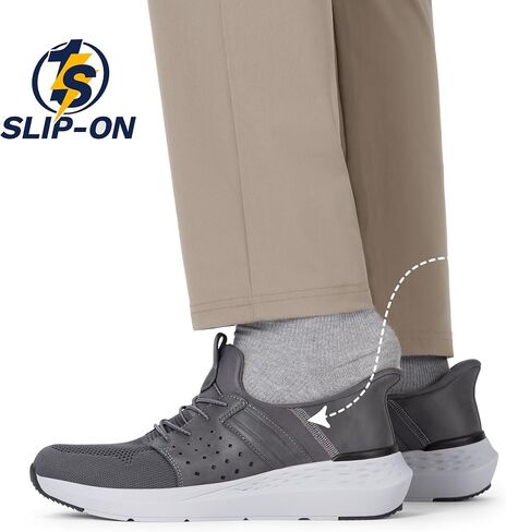 Bruno Marc Men's Hands Free Slip-on Sneakers Casual Shoes Loafers for Men Breathable Knit Comfortable Lightweight Walking Shoes in Kuwait