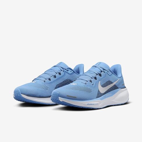 Nike Pegasus 41 Pegasus 41 Men's College Road Running Shoes UNC (FZ5149-400, Valor Blue/White/College Navy/White) Size 9 in Saudi Arabia