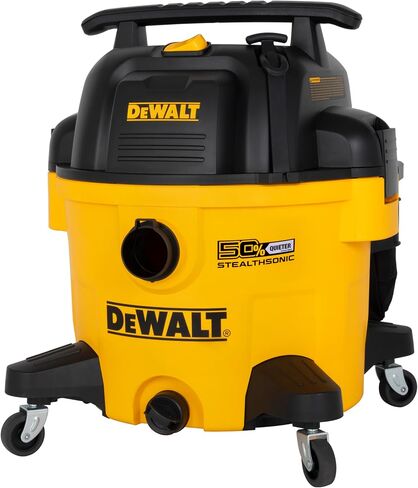 Dewalt 6 جالون متجر فراغ مبلل/جاف ، 4 ذروة HP الرطب/الجاف فاكة للمتجر ، فرع متجر مع وظيفة منفاخ ، أصفر+أسود in Saudi Arabia