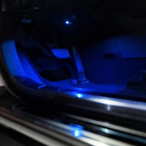 HIGH FLYING for Toyota RAV4 2019-2024 Car Accessories Under Dash Footwell Ambient LED Light Atmosphere Interior Light 1 Kit (Blue Lighted) in Saudi Arabia