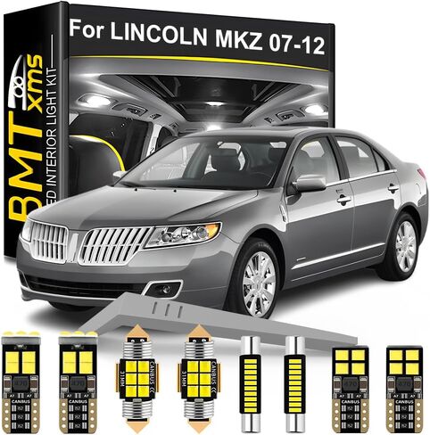 LED LED Interior Light Kit استبدال Lincoln MKZ 2007 2008 2009 2010 2011 2012 in Saudi Arabia