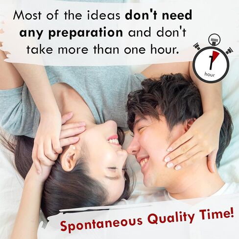 Couple Game for Weekly Quality Time - Couples Gift for Husband, Wife, Him, Her, Men and Women - Perfect for Anniversary, as Wedding Gift for Bride or Valentines Gift - With 104 Date Night Idea Cards in Kuwait