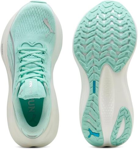 PUMA - Womens Magmax Nitro Shoes, Color Cool Weather/Silver, Size: 7 M US in Saudi Arabia