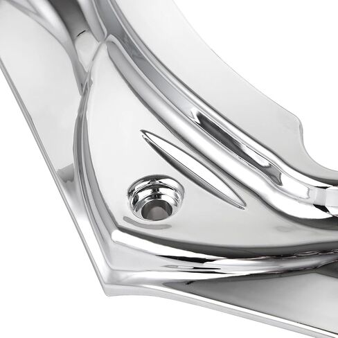 Chrome Motorcycle Cylinder Base Engine Side Covers for Harley Softail 2007-2017 Heritage Softail Springer Fat Boy Night Train Deluxe FLSTN FLSTC FXSTC in Saudi Arabia
