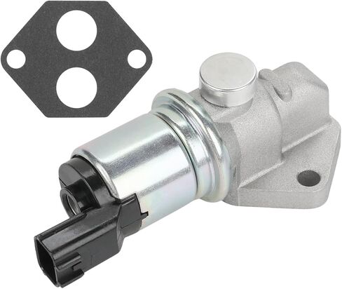 Fuel Injection Idle Air Control Valve Compatible with Suzuki Aerio 2002-2003 Esteem 1999-2002 Sidekick 1996-1998 Auxiliary Air Valve Replacement for 18137-77E00 1813777E00 18134-77E00 AC593 in Saudi Arabia