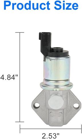 Fuel Injection Idle Air Control Valve Compatible with Suzuki Aerio 2002-2003 Esteem 1999-2002 Sidekick 1996-1998 Auxiliary Air Valve Replacement for 18137-77E00 1813777E00 18134-77E00 AC593 in Saudi Arabia
