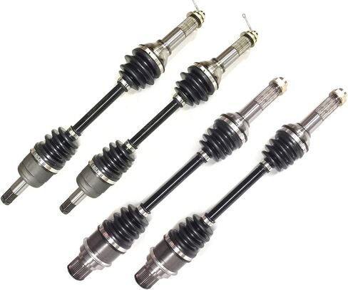 مجموعة كاملة - 4 DTA CV Axles Fits 2003-2006 Yamaha Kodiak 400 ؛ 2007-2011 Yamaha Grizzly 350 ؛ 2007-2008 Grizzly 400 ؛ 2003-2006 Kodiak 400. الخلفية الأمامية اليسرى اليمين in Saudi Arabia