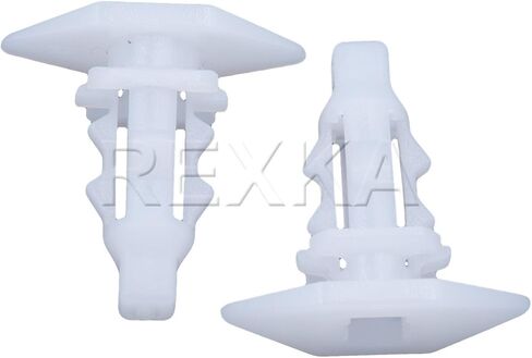 Rexka Hood to Cowl Seal Retainer for Nissan 65810-K2009 (Pack of 30) in Saudi Arabia