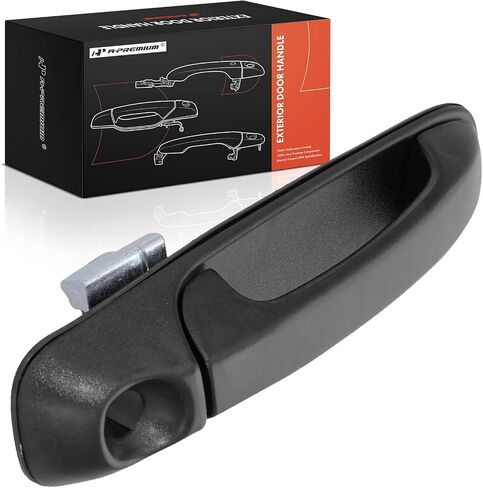 A-Premium Front Passenger Side Exterior Door Handle with Keyhole Compatible with Dodge Ram 1500 2002-2008, Ram 2500 2003-2009, Ram 3500 2003-2010, Ram 4500 5500, Durango, Dakota & Mitsubishi Raider in Saudi Arabia