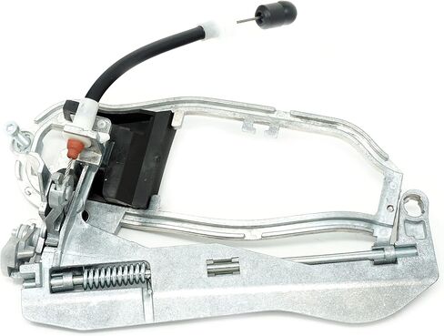 Outside Door Handle Carrier Rear Left Driver Side Compatible with BMW X5 2000-2006 Replaces # 51228243635 in Saudi Arabia