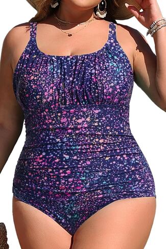 Daci Plus Size Simpluit Swimsuit - بدلة الاستحمام للبطن النسائي تغطية كاملة التغطية 2025 in Kuwait