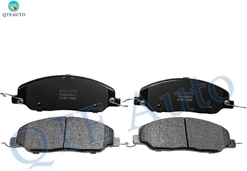 PM Auto Set of 8 Front D1081 8520 -Rear D1465 8664 Ceramic Brake Pads For 2011-2014 Ford Mustang in Saudi Arabia