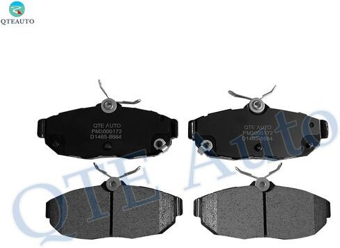 PM Auto Set of 8 Front D1081 8520 -Rear D1465 8664 Ceramic Brake Pads For 2011-2014 Ford Mustang in Saudi Arabia