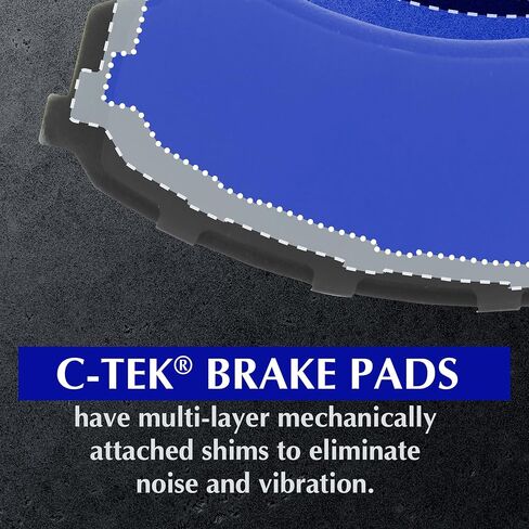 Centric 103.05370 C-Tek Ceramic Automotive Rear/Front Brake Pads for Select Acura, Honda, Suzuki, Model Years in Saudi Arabia