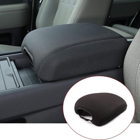 طقم غطاء ذراع وحدة التحكم ، وسادة مسند ذراع وحدة التحكم في السيارات ، تناسب لاند روفر Defender 110 Accessories 2020 ، واقي منظم الملحقات (النسيج الأسود) in Saudi Arabia