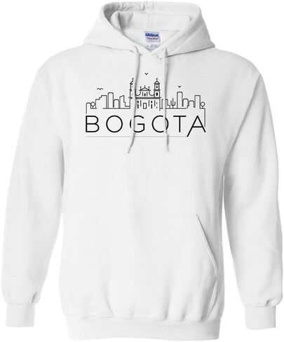 Skyline Bogota Columbia Hoodie Sweatshirt للجنسين in Kuwait