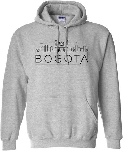 Skyline Bogota Columbia Hoodie Sweatshirt للجنسين in Kuwait