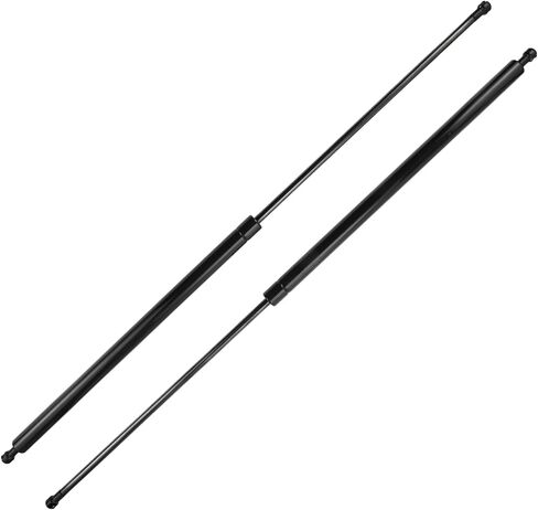 Motoforti Universal Lift Supports Struts Gas Struts 32inch/810mm 80Ib/355N/35.5kg Carbon Steel Silver Tone 2pcs in Saudi Arabia