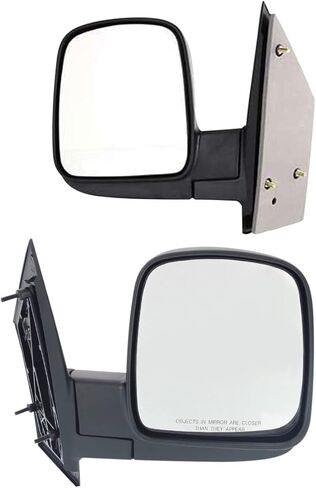 Garage-Pro Driver & Passenger Side Non-Electric Mirrors for Chevrolet Express 3500 Express 2500 Express 1500 GMC Savana 3500 Savana 2500 Savana 1500 2003-2007 Without Signal Light Textured in Saudi Arabia