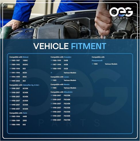 OEG Parts New ANDTILATOR متوافق مع BOBCAT SKID STEER LOADER 751C 751G 753 753C 753F 753G 753H 6632211 6661611 A000B0431 AC155513 AR150CA AR150DA 10140010 in Saudi Arabia