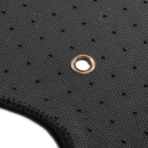IKON MOTORSPRTS, Custom Fit Floor Mats Compatible with 2007-2016 Jeep Compass/Patriot, Custom Nylon Black Carpets Liner Protector 1st 2nd Row Front Rear Protection 4PC, 2008 2009 2010 2011 2012 2013 in Saudi Arabia