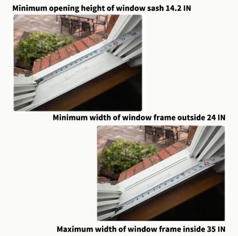 Window Cat Perch Catio, Wood Cat Window Box, Window Catio for Indoor Cats. Catio Window for 2 Adult Cats. Cat Window Box Fits Vertical Windows 24"-36" Wide KGCCIZI. in Saudi Arabia