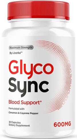 كبسولات Sync Glyco - حبوب ملحق Glyco Sync الرسمية ، جميعها دعم توازن Glycosync الطبيعي للصحة والعافية ، مراجعة صيغة Synk Synk ، 30 كبسولة لمدة شهر واحد in Kuwait