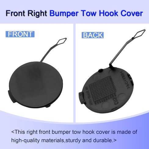 Front Right Bumper Tow Hook Cover Compatible With Alfa Romeo Giulia 2015-2021,Replacement Part for 156107976 Tow Hook Cover in Saudi Arabia