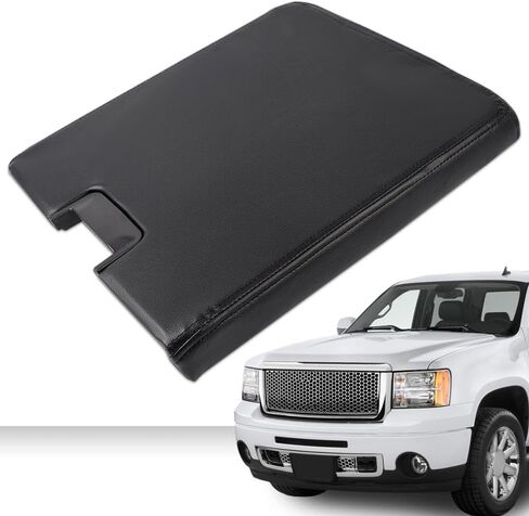 CHEDA Center Console Lid Assembly, Compatible with 2007-2013 Chevy Silverado GMC Sierra Yukon Pick, Latch Black Plastic Replaces 20864151 in Saudi Arabia