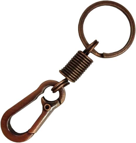 سلسلة مفاتيح مفاتيح المعادن الرجعية Carabiner Clip - Clip -Highted chain -chain -hook car fob chain chain cline clist in Saudi Arabia