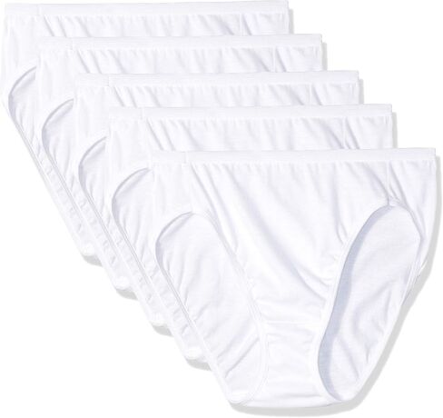 Hanes Women's Ultimate Comfort Cotton Cotton Banties ، 5 pack in Kuwait