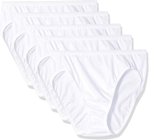 Hanes Women's Ultimate Comfort Cotton Cotton Banties ، 5 pack in Kuwait