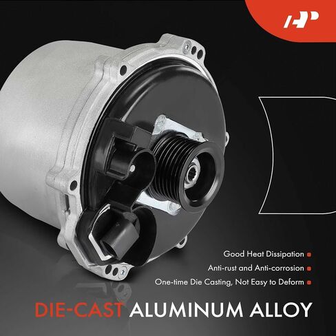 A-Premium Convaluter متوافق مع BMW X5 2000-2003 ، 540i 1999-2003 ، 740i/740il/750il 1999-2001 & Land Rover Range Rover 2003-2009 ، Range Rover Sport 2009 ، 12V 150a 7-Grove Prolley in Saudi Arabia