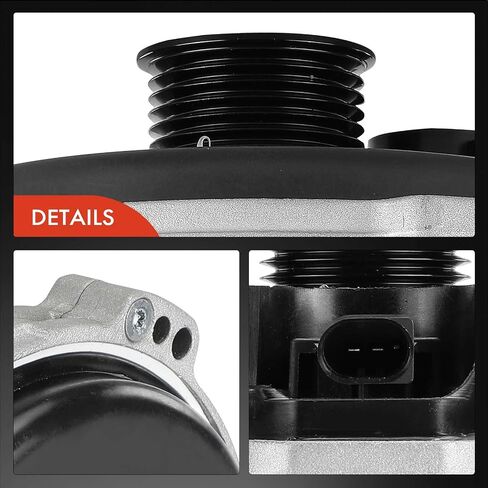 A-Premium Convaluter متوافق مع BMW X5 2000-2003 ، 540i 1999-2003 ، 740i/740il/750il 1999-2001 & Land Rover Range Rover 2003-2009 ، Range Rover Sport 2009 ، 12V 150a 7-Grove Prolley in Saudi Arabia