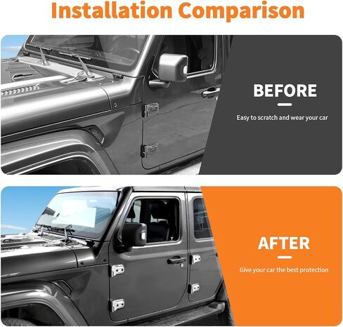 12pcs مجموعة كاملة من مجموعة الديكور الخارجي مناسبة لعام 2018-2025 Jeep Wrangler JL JLU ، غطاء مفصلات مفصلات الباب المفصلية المفصلية المفصلية (الأرجواني) in Saudi Arabia