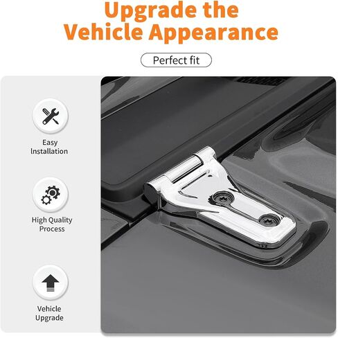 12pcs مجموعة كاملة من مجموعة الديكور الخارجي مناسبة لعام 2018-2025 Jeep Wrangler JL JLU ، غطاء مفصلات مفصلات الباب المفصلية المفصلية المفصلية (الأرجواني) in Saudi Arabia