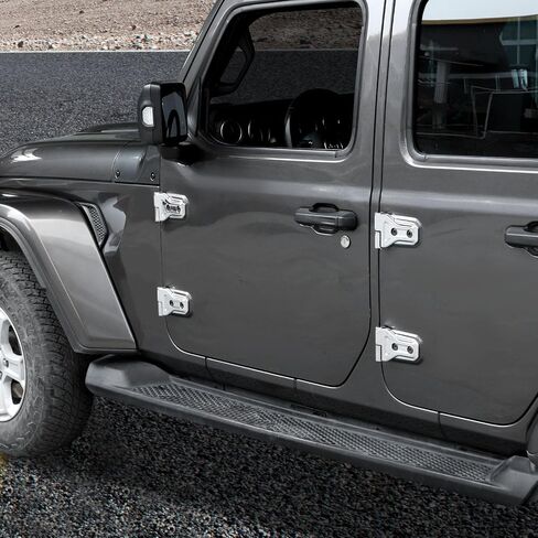 12pcs مجموعة كاملة من مجموعة الديكور الخارجي مناسبة لعام 2018-2025 Jeep Wrangler JL JLU ، غطاء مفصلات مفصلات الباب المفصلية المفصلية المفصلية (الأرجواني) in Saudi Arabia