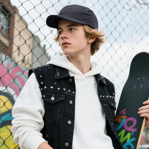 Clape Short Brim Baseball Cap للرجال ، قبعة شبكية سريعة 5 لوحة ، قبعة خفيفة الوزن منخفضة في الهواء الطلق للرؤوس الصغيرة in Saudi Arabia