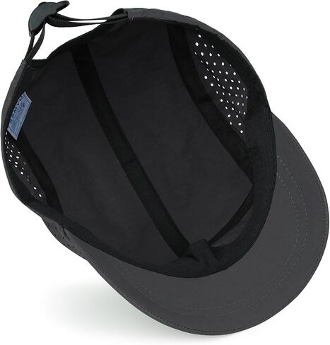 Clape Short Brim Baseball Cap للرجال ، قبعة شبكية سريعة 5 لوحة ، قبعة خفيفة الوزن منخفضة في الهواء الطلق للرؤوس الصغيرة in Saudi Arabia