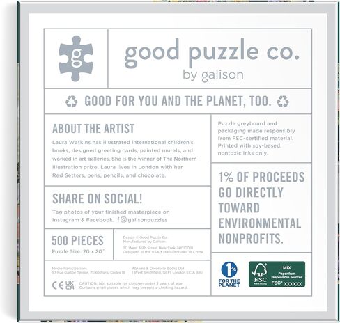Galison Good Puzzle Co. Countryside Harvest in Saudi Arabia