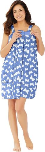 Dreams & Co. Plus Size Velour Towel Wrap in Saudi Arabia