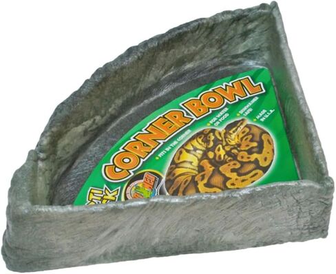 Zoo Med Reptile Rock Corner Water Dish, X-Large, Assorted color in Saudi Arabia