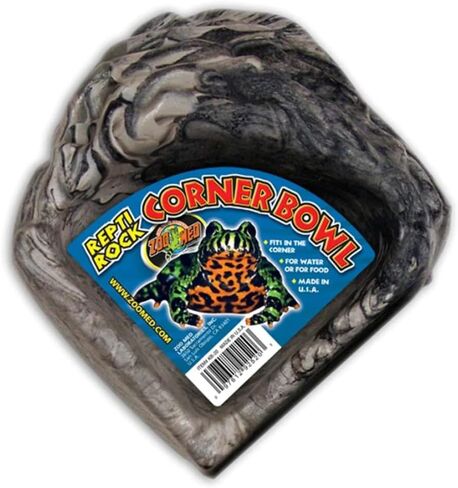 Zoo Med Reptile Rock Corner Water Dish, X-Large, Assorted color in Saudi Arabia