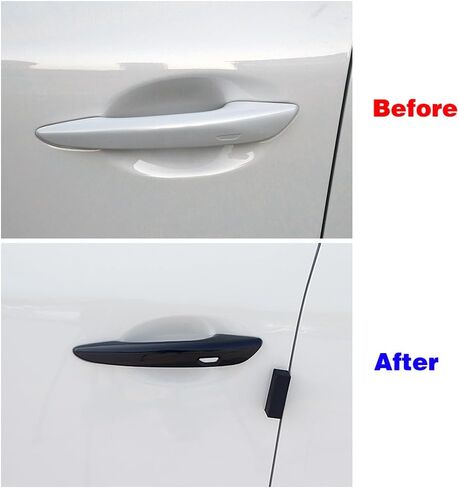 Exterior Door Handle Cover Trim for Mazda 3 CX-30 CX-50 CX30 CX50 2020-2024 Accessories Decor (Glossy Black) in Saudi Arabia