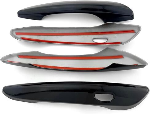 Exterior Door Handle Cover Trim for Mazda 3 CX-30 CX-50 CX30 CX50 2020-2024 Accessories Decor (Glossy Black) in Saudi Arabia