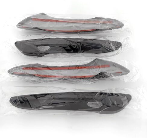 Exterior Door Handle Cover Trim for Mazda 3 CX-30 CX-50 CX30 CX50 2020-2024 Accessories Decor (Glossy Black) in Saudi Arabia