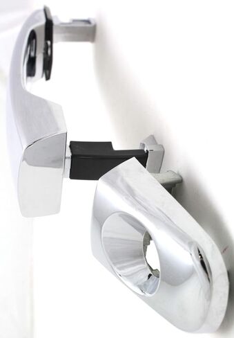 Exterior Front Door Handle Compatible with GMC ACADIA 2007-2017 / ENCLAVE 2008-2017 / EQUINOX/TERRAIN 2010-2017 LH All Chrome with Keyhole in Saudi Arabia